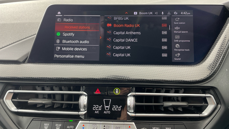 BMW 1 Series 118i [136] Sport 5dr Step Auto [Live Cockpit Pro] Petrol Hatchback